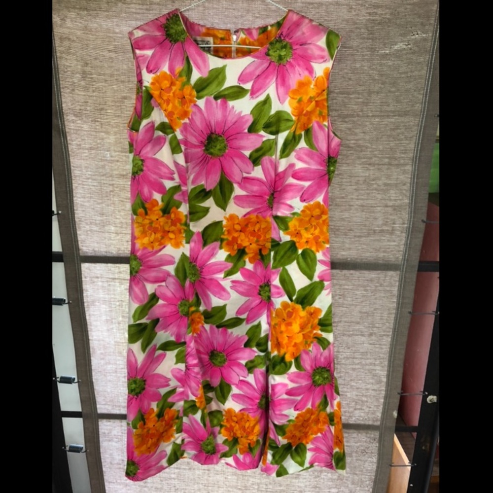 Vintage 1960s Tori Richard Honolulu Dress